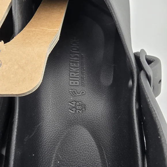 Birkenstock EVA Clogs Black Size 44 / US 11 Waterproof Slip On Shoes - Picture 4 of 6